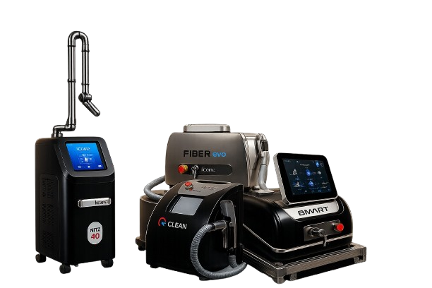 Equipamentos estéticos premium oferecidos pela Laseris